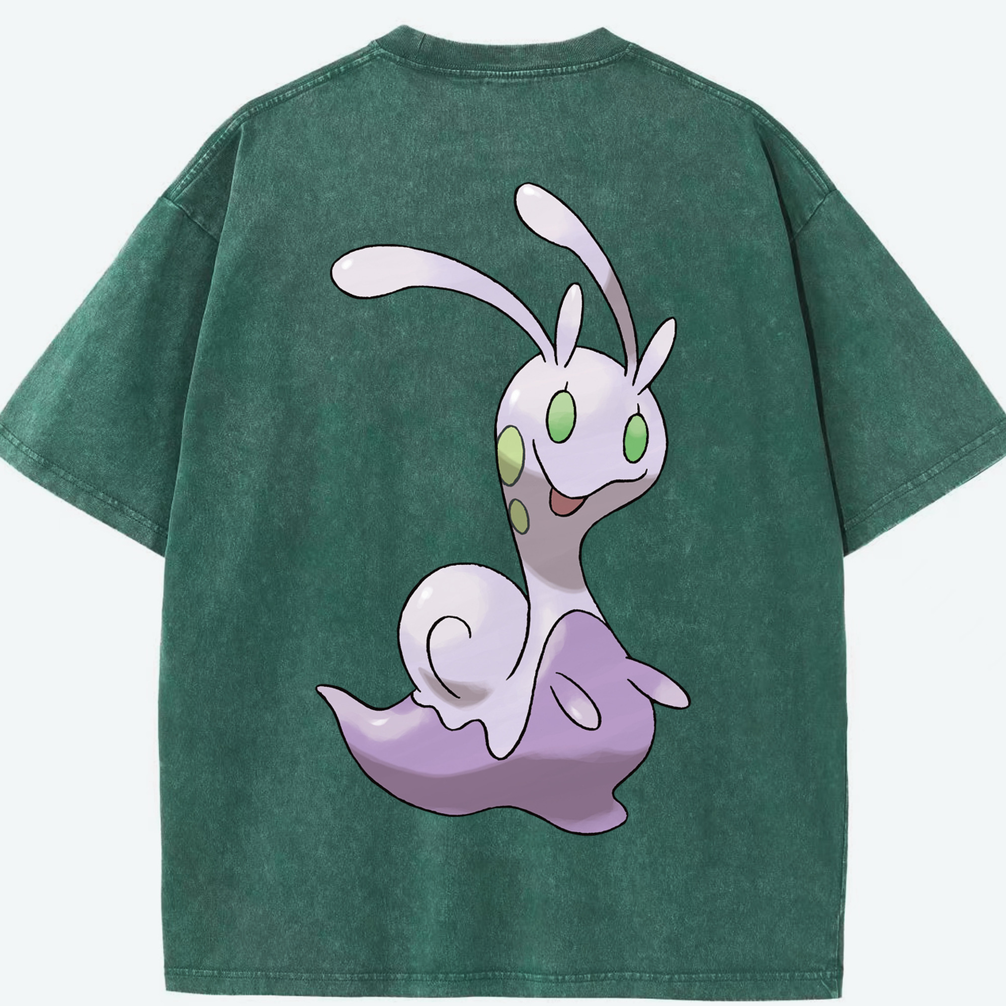 （画像用） ポケットモンスター Pokémon 綿100% ヴィンテージ風 半袖Tシャツ（背面プリント）